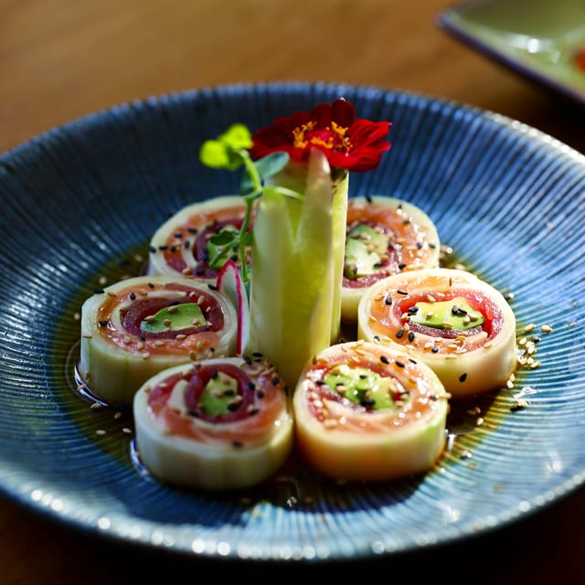 Cucumber Wrap Roll.
