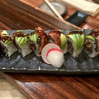 #7 Salmon Skin Roll